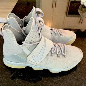 LeBron 14 Reflect Silver Sneakers